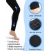 Compression Stockings For Women, Unisex Thigh High Compression Stockings Footless 20-30 mmHg Compression Stockings with Silicone Dot