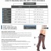 Compression Hose, 15-20 mmHg Women's High Knee Compression Stockings Compression Hose, 15-20 mmHg Women's High Knee Compression Stockings