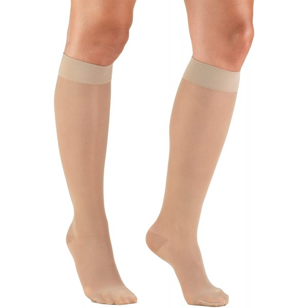 Compression Hose, 15-20 mmHg Women's High Knee Compression Stockings Compression Hose, 15-20 mmHg Women's High Knee Compression Stockings