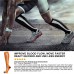 Tommie Copper Compression Socks, Unisex 15-20 mmHg Circulation Running Athletic Cycling Copper Compression Socks