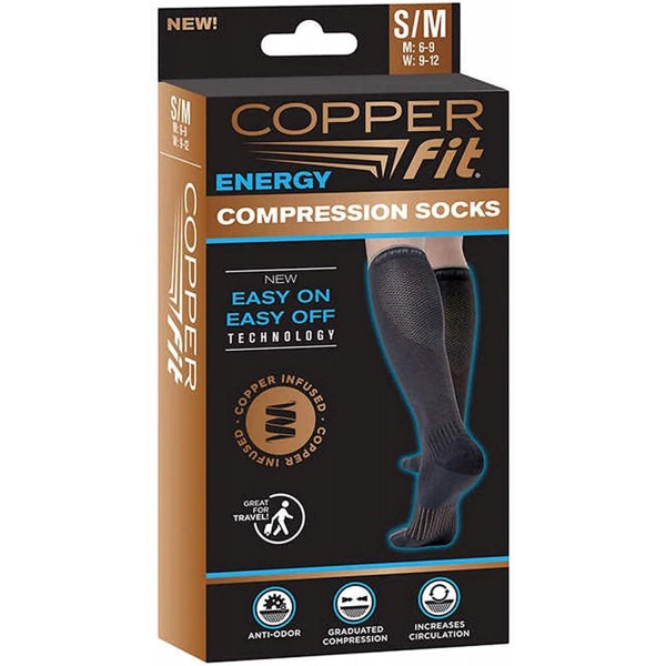 Copper Fit Compression Socks, Unisex Compression Sock Copper Fit Compression Socks, Unisex Compression Sock