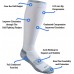 Compression Socks for men,  Men's Light Comfort Compression Over-the-calf Socks