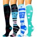 Compression Socks for nurses, Support for Medical，Circulation, Nurses, Running, Travel  Unisex Compression Socks