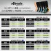 Medical Compression Socks, Unisex Compression Socks with Foot Massage Pad and Arch Support
