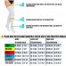 Thigh High Compression Socks, Unisex 15-20 mmHg Moderate Level Anti Embolism Compression Stockings