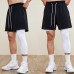 One Leg Compression Pants, Men's 3/4 One Leg Compression Capri Tights Pants Athletic Base Layer Underwear One Leg Compression Pants, Men's 3/4 One Leg Compression Capri Tights Pants Athletic Base Layer Underwear