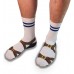 Socks and Sandals - Looks Like You are Wearing Sandals with Socks - Fashion Faux Pas or Pinnacle of Fashion? - Funny Silly Joke Unisex Socks Socks and Sandals - Looks Like You are Wearing Sandals with Socks - Fashion Faux Pas or Pinnacle of Fashion? - Funny Silly Joke Unisex Socks