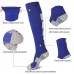 Soccer Compression Socks, Unisex Sport High Knee Calf Compression Athletic Socks Soccer Compression Socks, Unisex Sport High Knee Calf Compression Athletic Socks