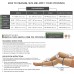 Medical Stockings, Unisex 18 mmHg Thigh High Surgical Compression Socks