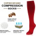 Best Compression Socks For Running, Unisex Cotton 15-20 mmHg Compression Sock