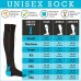 Compression Stockings With Zipper,  Unisex Zippered 3XL 20-30 mmHg Closed Toe Gradient Compression Stocking