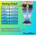Compression Knee Socks, Unisex Calf Compression Sleeve 20-30 mmHg, Shin Splint Compression Sleeve, Medical Grade Socks for Travel Recovery, Varicose Veins and Maternity