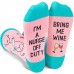 Best socks for nurses , HAPPYPOP Breast Cancer Nurse Off Duty Birthday Teeth Reading Socks for Women Best socks for nurses , HAPPYPOP Breast Cancer Nurse Off Duty Birthday Teeth Reading Socks for Women