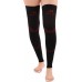 Mojo Compression Stockings For Women Circulation 20-30mmHg- Thigh-Hi Leg Sleeve With Grip Top Firm Graduated Support Black/Red XX-Large A609BR3 Mojo Compression Stockings For Women Circulation 20-30mmHg- Thigh-Hi Leg Sleeve With Grip Top Firm Graduated Support Black/Red XX-Large A609BR3
