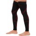 Mojo Compression Stockings For Women Circulation 20-30mmHg- Thigh-Hi Leg Sleeve With Grip Top Firm Graduated Support Black/Red XX-Large A609BR3 Mojo Compression Stockings For Women Circulation 20-30mmHg- Thigh-Hi Leg Sleeve With Grip Top Firm Graduated Support Black/Red XX-Large A609BR3