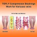 TOFLY® Calf Compression Sleeve for Men & Women, 1 Pair, Footless Compression Socks 20-30mmHg for Leg Support, Shin Splint, Pain Relief, Swelling, Varicose Veins, Maternity, Nursing, Travel, Rose M TOFLY® Calf Compression Sleeve for Men & Women, 1 Pair, Footless Compression Socks 20-30mmHg for Leg Support, Shin Splint, Pain Relief, Swelling, Varicose Veins, Maternity, Nursing, Travel, Rose M