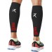         Rymora Leg Compression Sleeve, Calf Support Sleeves Legs Pain Relief for Men and Women, Comfortable and Secure Footless Socks for Fitness, Running, and Shin Splints – Black, Medium (One Pair)       