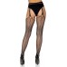 Leg Avenue womens Fishnet Stockings With Attached Garter Belt Leg Avenue womens Fishnet Stockings With Attached Garter Belt