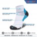         QUXIANG Compression Socks for Women & Men Circulation 3/6/7 Pairs Arch Ankle Support 15-20 mmHg Best for Running Cycling       