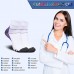         QUXIANG Compression Socks for Women & Men Circulation 3/6/7 Pairs Arch Ankle Support 15-20 mmHg Best for Running Cycling       