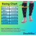 Doc Miller Calf Compression Sleeve Men Women- 20-30mmHg - Medical Grade Leg Compression Sleeve for Relief from Shin Splints, Varicose Vein & Calf Muscles Recovery - 1 Pair Large Black Blue Yellow Polka Dots Doc Miller Calf Compression Sleeve Men Women- 20-30mmHg - Medical Grade Leg Compression Sleeve for Relief from Shin Splints, Varicose Vein & Calf Muscles Recovery - 1 Pair Large Black Blue Yellow Polka Dots