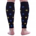 Doc Miller Calf Compression Sleeve Men Women- 20-30mmHg - Medical Grade Leg Compression Sleeve for Relief from Shin Splints, Varicose Vein & Calf Muscles Recovery - 1 Pair Large Black Blue Yellow Polka Dots Doc Miller Calf Compression Sleeve Men Women- 20-30mmHg - Medical Grade Leg Compression Sleeve for Relief from Shin Splints, Varicose Vein & Calf Muscles Recovery - 1 Pair Large Black Blue Yellow Polka Dots