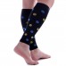 Doc Miller Calf Compression Sleeve Men Women- 20-30mmHg - Medical Grade Leg Compression Sleeve for Relief from Shin Splints, Varicose Vein & Calf Muscles Recovery - 1 Pair Large Black Blue Yellow Polka Dots Doc Miller Calf Compression Sleeve Men Women- 20-30mmHg - Medical Grade Leg Compression Sleeve for Relief from Shin Splints, Varicose Vein & Calf Muscles Recovery - 1 Pair Large Black Blue Yellow Polka Dots