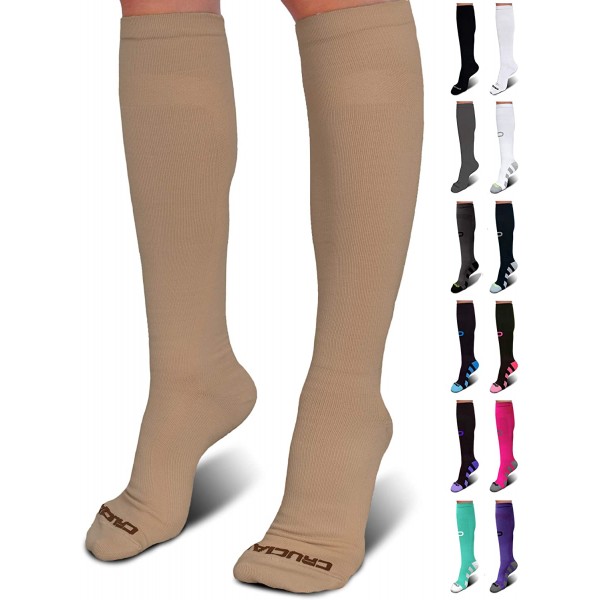 Crucial Compression Socks for Men & Women (20-30mmHg) Running, Athletic, Travel Crucial Compression Socks for Men & Women (20-30mmHg) Running, Athletic, Travel