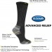 Dr. Scholl's womens Advanced Diabetic & Circulatory (2pk) Casual Sock, Denim Black, One Size US Dr. Scholl's womens Advanced Diabetic & Circulatory (2pk) Casual Sock, Denim Black, One Size US
