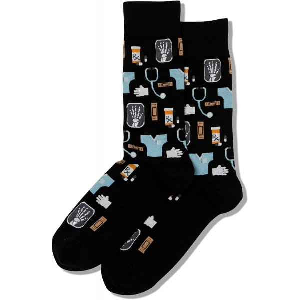 Hot Sox mens Occupation Novelty Fashion Casual Crew Socks Hot Sox mens Occupation Novelty Fashion Casual Crew Socks