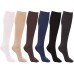 Women’s Trouser Socks, Opaque Stretchy Nylon Knee High, Many Colors, 6 or 12 Pairs Women’s Trouser Socks, Opaque Stretchy Nylon Knee High, Many Colors, 6 or 12 Pairs