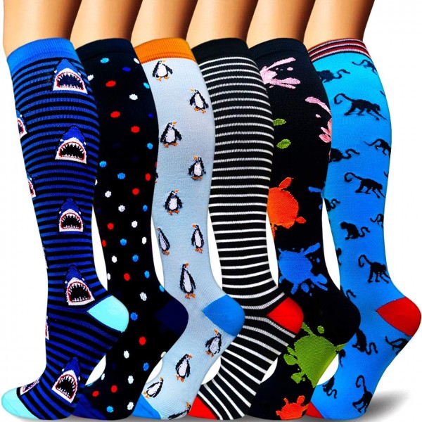 High Compression Socks, Unisex Circulation 20-30mmHg Compression Socks for Running,Sports,Hiking,Flight Travel,Circulation High Compression Socks, Unisex Circulation 20-30mmHg Compression Socks for Running,Sports,Hiking,Flight Travel,Circulation