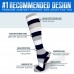4 Pairs Compression Socks - Medical Compression Socks for Women & Men Circulation - Best Support for Nurses, Running 4 Pairs Compression Socks - Medical Compression Socks for Women & Men Circulation - Best Support for Nurses, Running