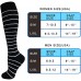 4 Pairs Compression Socks - Medical Compression Socks for Women & Men Circulation - Best Support for Nurses, Running 4 Pairs Compression Socks - Medical Compression Socks for Women & Men Circulation - Best Support for Nurses, Running
