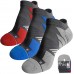         No Show Running Athletic Anti-Blister Wicking Coolmax Socks, Seamless Anti-odor       