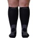 Best Compression Socks For Varicose Veins, Unisex 20-30 mmHg Extra + Wide Plus Size  Compression Socks