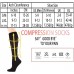 High Compression Socks, Unisex Circulation 20-30mmHg Compression Socks for Running,Sports,Hiking,Flight Travel,Circulation