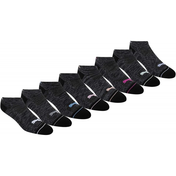 PUMA womens 8 Pack Low Cut Socks PUMA womens 8 Pack Low Cut Socks