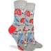         Good Luck Sock Women's American Flag Socks, Adult       