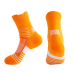 Men athletic custom towel sole basketball socks